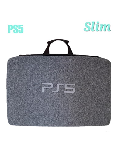 کیف حمل کنسول PS5 slim طرح لوگو ps5