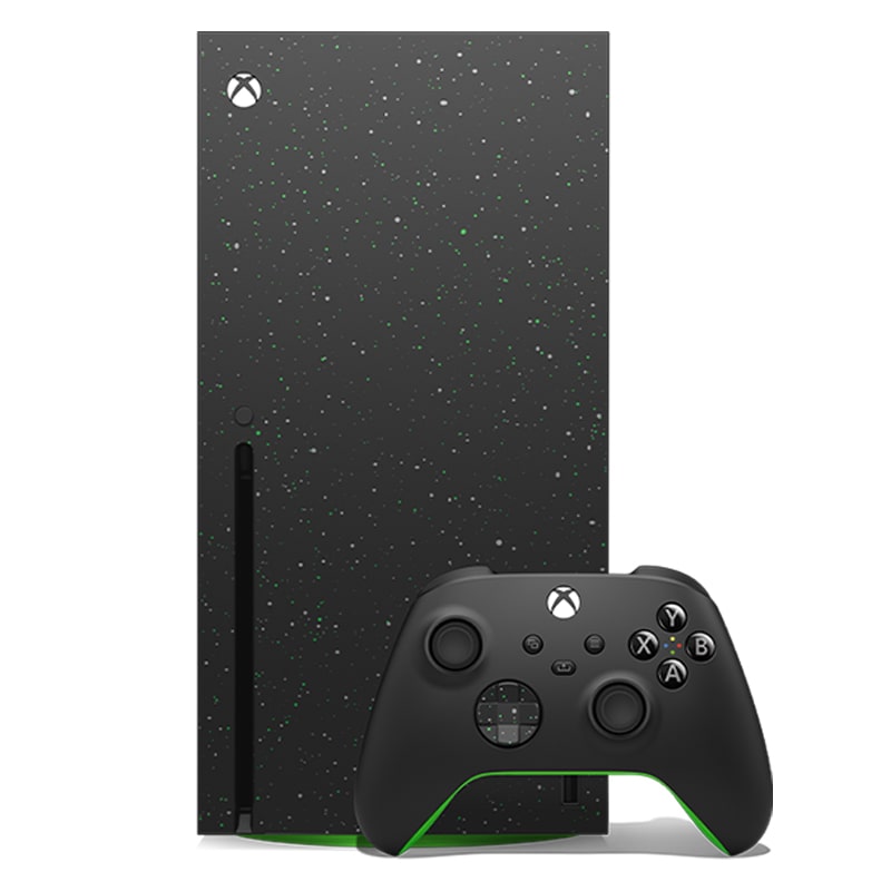 کنسول Xbox series x دو ترابایت نسخه Galaxy Black