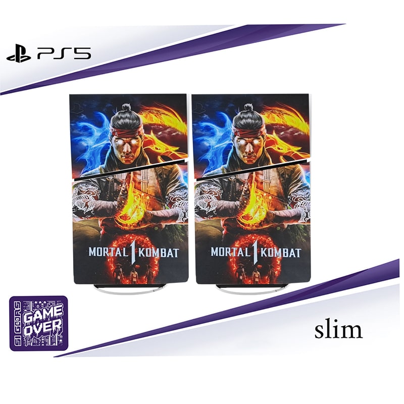 برچسب کنسول PS5 SLIM طرح مورتال کمبت 6 Mortal Kombat