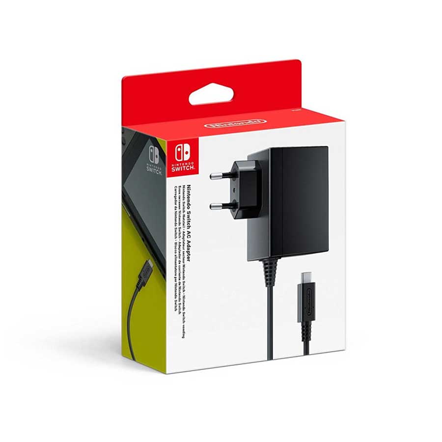 خرید آداپتور برق مخصوص نینتندو سوییچ nintendo switch adaptor