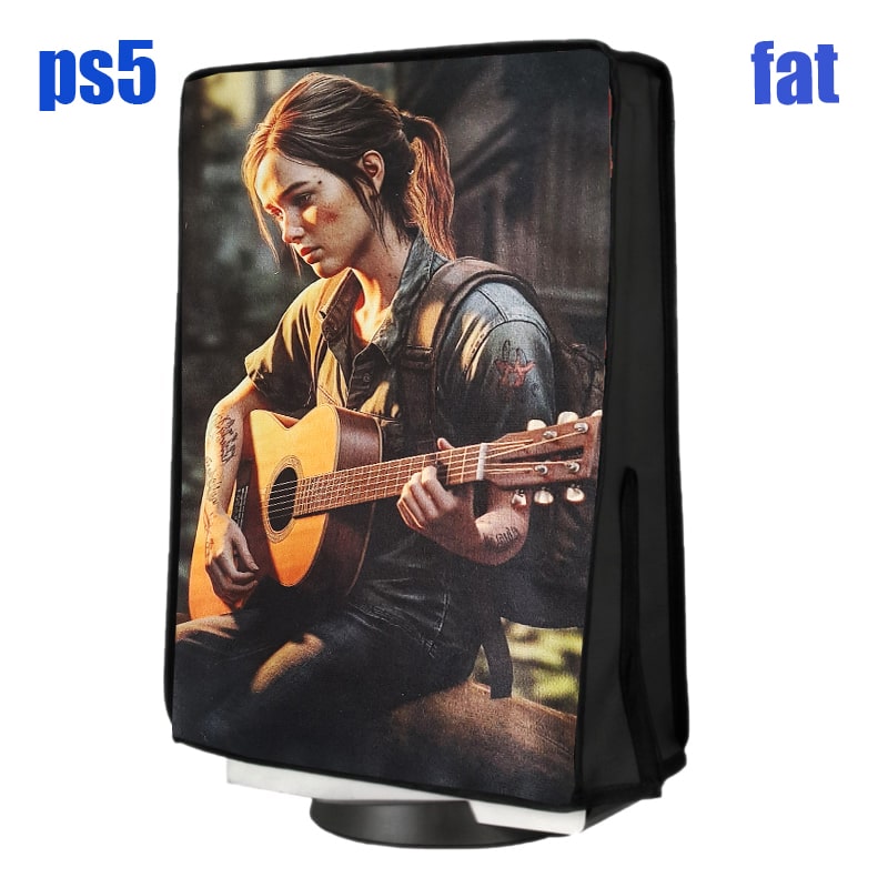 کاور کنسول PS5 فت طرح last of us