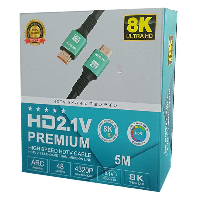 کابل HDMI 2.1 Kazocay طول 5 متر