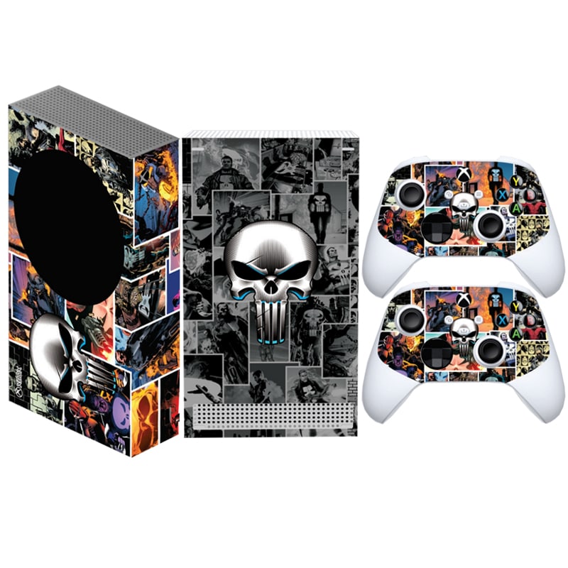 برچسب کنسول Xbox series s طرح PUNISHER