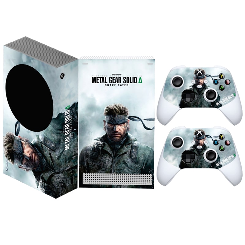 برچسب کنسول Xbox series s طرح METAL GEAR SOLID