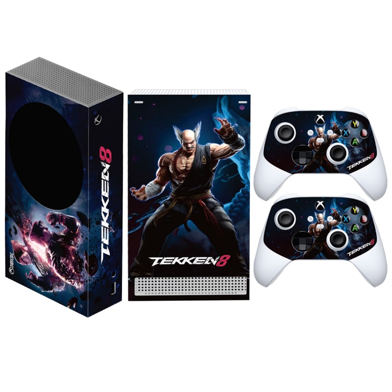 برچسب کنسول Xbox series s طرح Tekken8