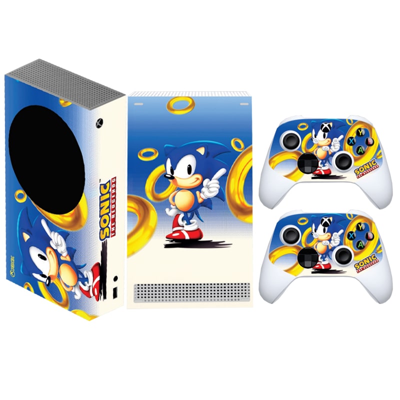 برچسب کنسول Xbox series s طرح سونیک sonic