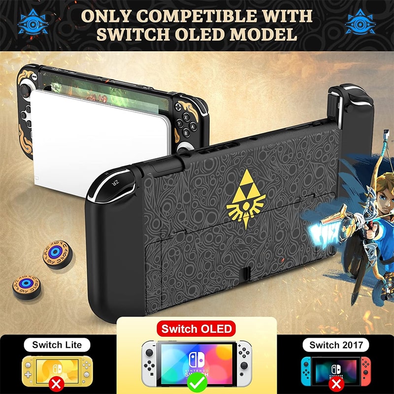 کیت محافظ نینتندو سوییچ اولد مدل zelda L660