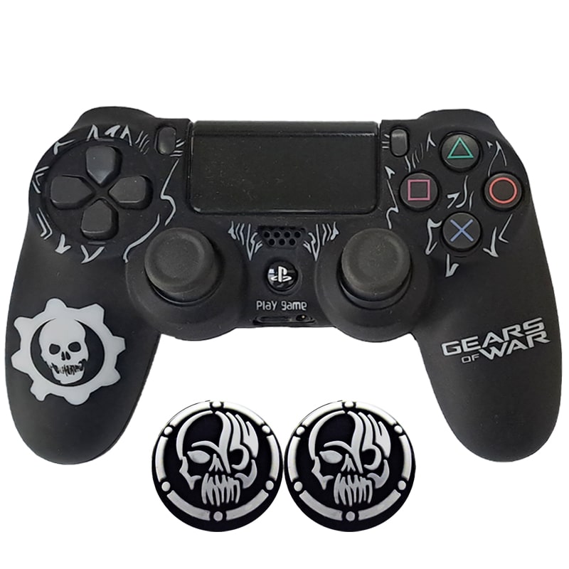 روکش دسته PS4 طرح GEARS OF WAR - skull