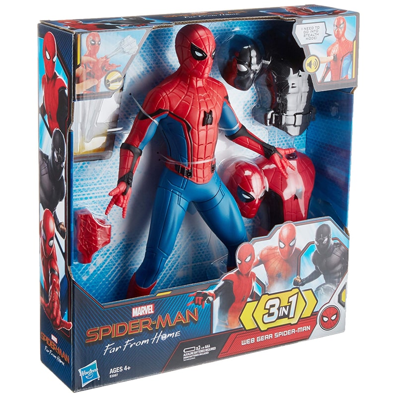 اکشن فیگور اسپایدرمن 3 در یک برند Hasbro