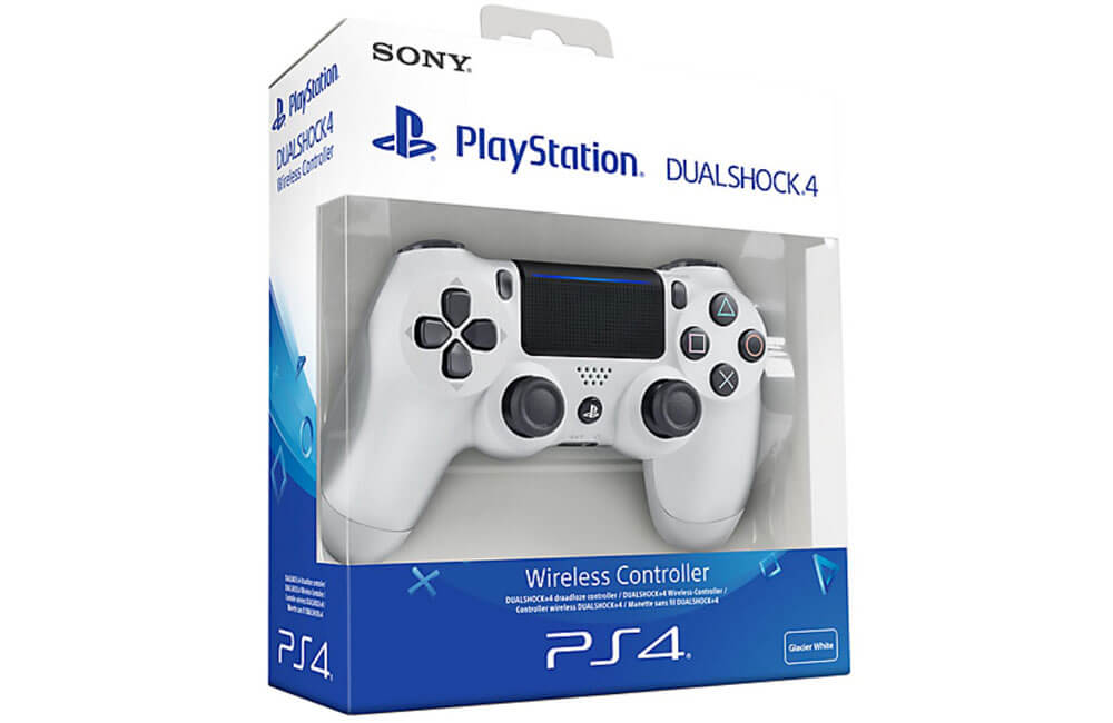 دسته بازی PS4 سونی سفید DualShock white اصلی