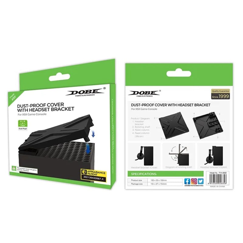 کاور گرد و غبار X-Series X دابی مدل DOBE TYX-3609