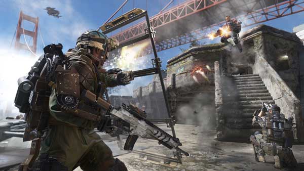 گرافیک بازی Call of Duty Advanced Warfare xbox 360