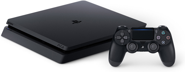 نمایی از کنسول پلی استیشن 4 اسلیم 1 ترابایت ریجن 2 اروپا Sony PlayStation 4 Slim Region 2 1TB 1 Controller