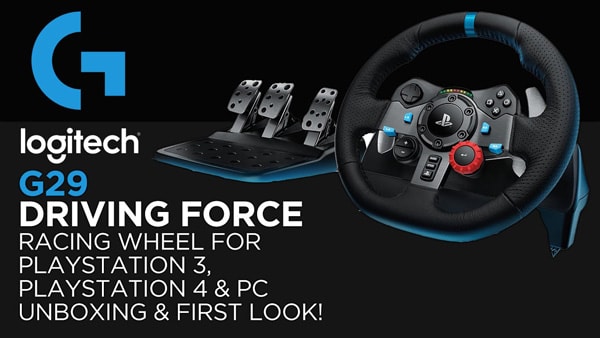 فرمان و پدال پلی استیشن 4 لاجیتک Logitech G29 Driving Force Racing Wheel For PS4