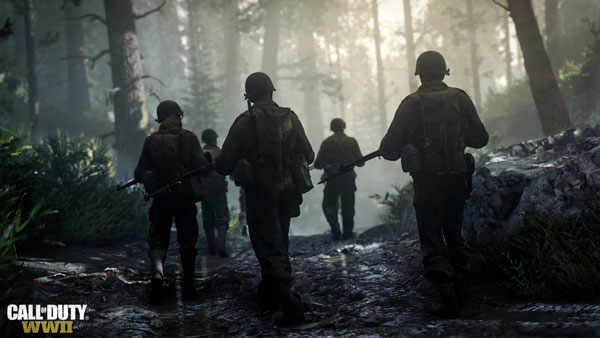 بخش چند نفره عالی بازی کامپیوتری Call of Duty WWII