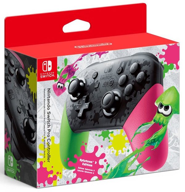 کنترلر حرفه ای نینتندو سوییچ مدل Splatoon2 Edition های کپی
