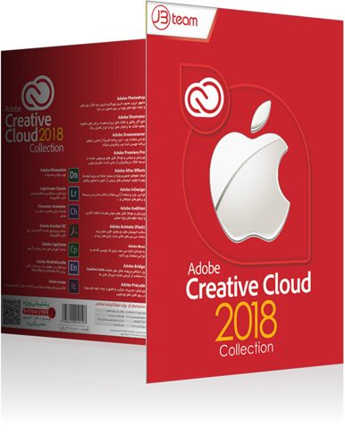 مجموعه نرم افزارهای شرکت ادوبی برای مک Adobe Creative Cloude 2018 MAC