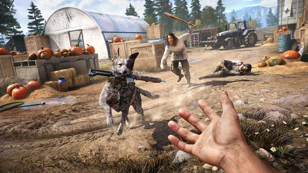 سگ وفادار در بازی پلی استیشن 4 Far Cry 5