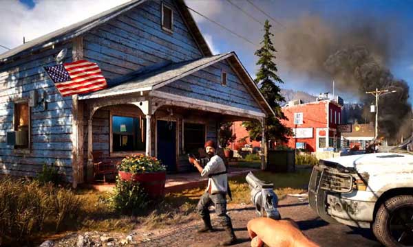 گرافیک زیبای بازی پلی استیشن 4 Far Cry 5