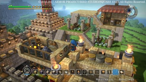 طراحی مراحل متنوع در بازی Dragon Quest Builders Nintendo Switch