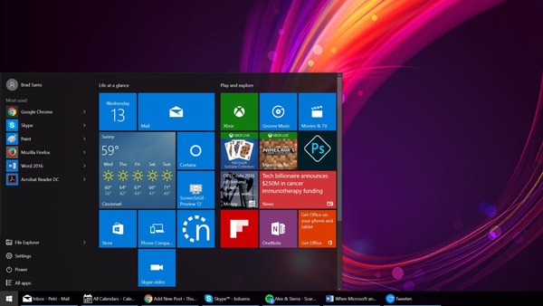محیط ویندوز ۱۰ پرو اورجینال Windows 10 Pro Software
