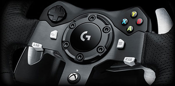 کلیدهای چند منظوره در فرمان بازی لاجیتک Logitech G920 Racing Wheel XBOX One & PC