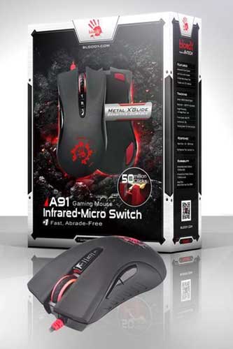 موس گیمینگ A4TECH Bloody A91 Gaming Mouse