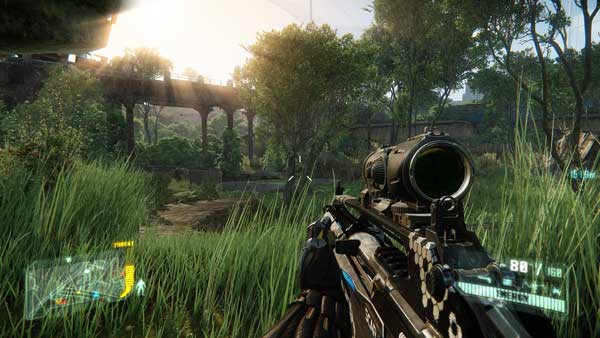 نور پردازی بازی Crysis 2