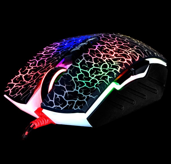 رنگبندی زیبای موس گیمینگ A4Tech Bloody A70 Gaming Mouse
