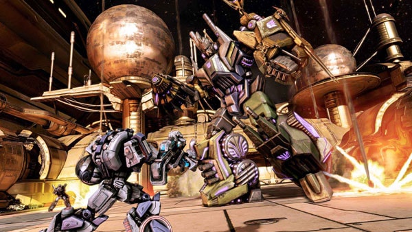 گرافیک بازی Transformers Fall of Cybertron