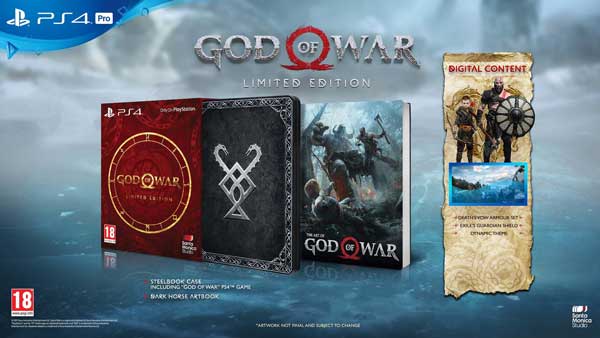 بازی پلی استیشن 4 God of War Limited Edition