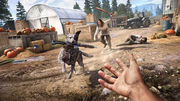 سگ کمکی بازی پلی استیشن ۴ Far Cry 5
