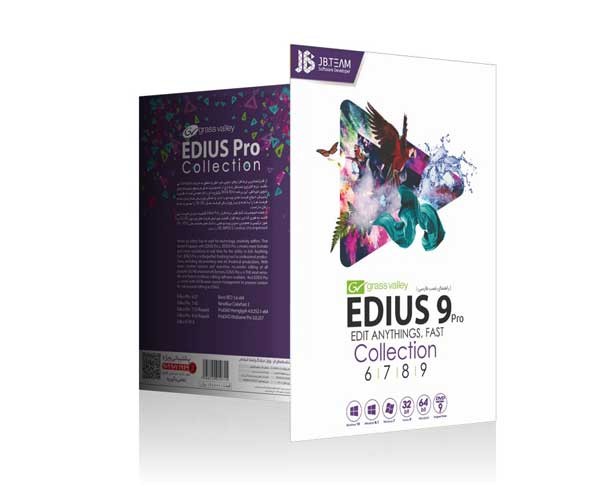 مجموعه نرم افزار Edius Pro 9 بهمراه Collection