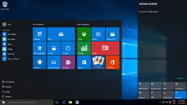 نرم افزار Windows 10 Redstone 3 Version 1709 Green