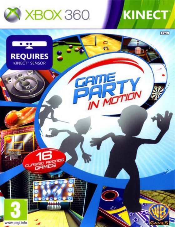 خرید بازی Game Party in Motion برای ایکس باکس 360 XBOX مخصوص کینکت
