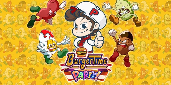 بازی BurgerTime Party نینتندو سوییچ