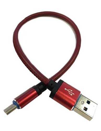 کابل تبدیل USB به USB C مدل pu smile طول 0.27 متر