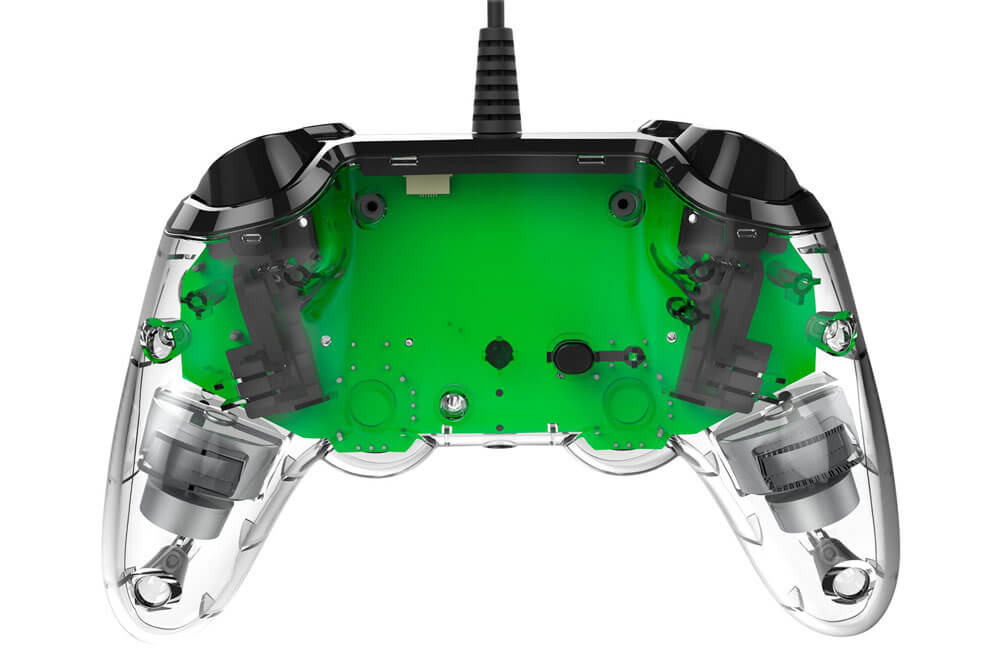 کنترلر نیکون NACON Wired Compact Controller برای PS4 - رنگ ILLUMINATED GREEN