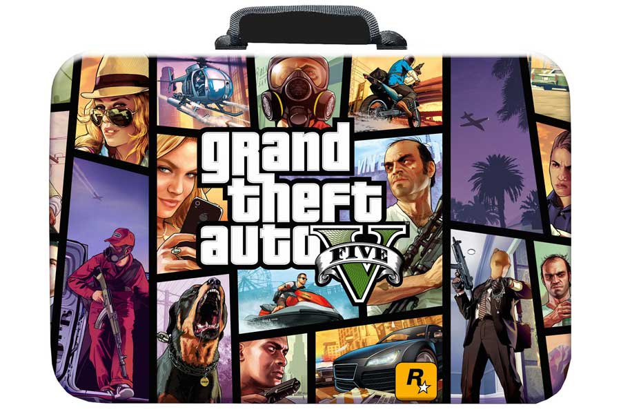 کیف حمل کنسول بازی PS5 طرح GTA V