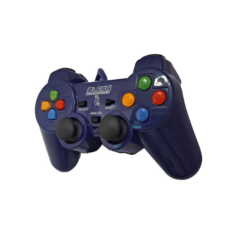 خرید دسته بازی پلی استیشن 2 آبی blue PS2 Controller