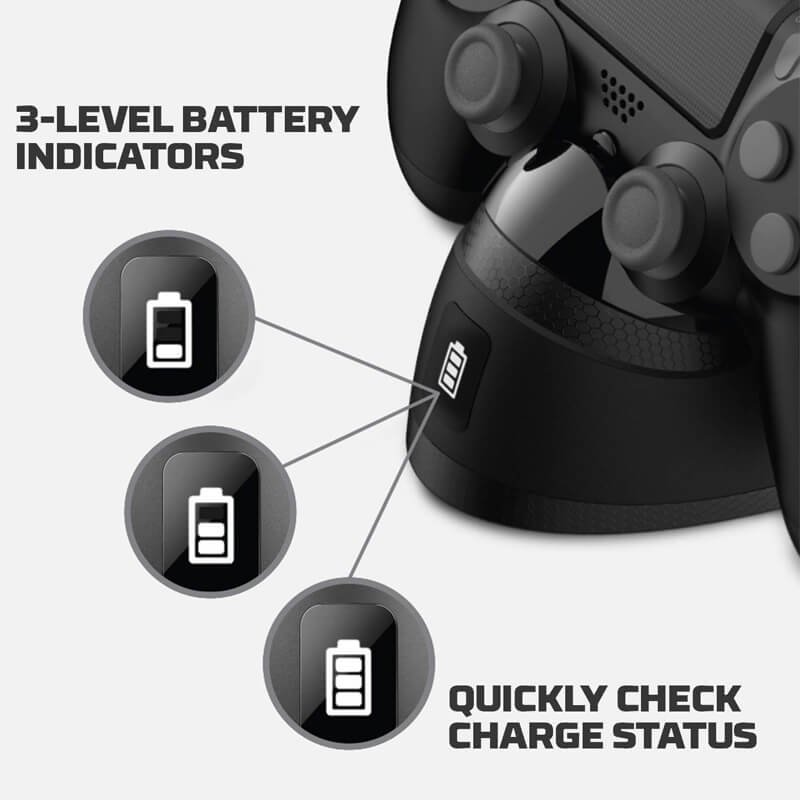 پایه شارژر دوال شاک PS4 مدل HYPERX DUO