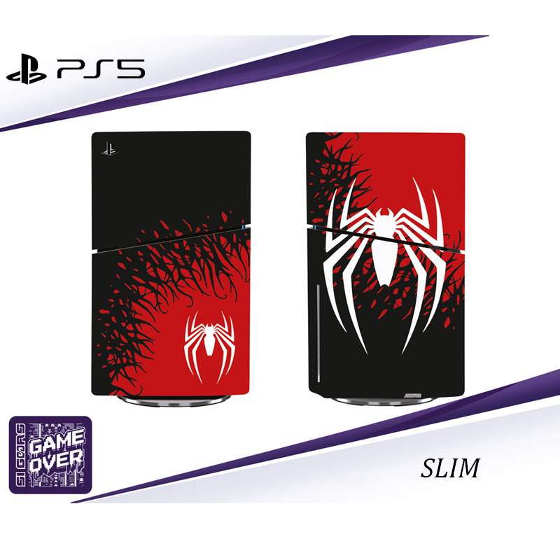 برچسب کنسول PS5 SLIM طرح SPIDER 2