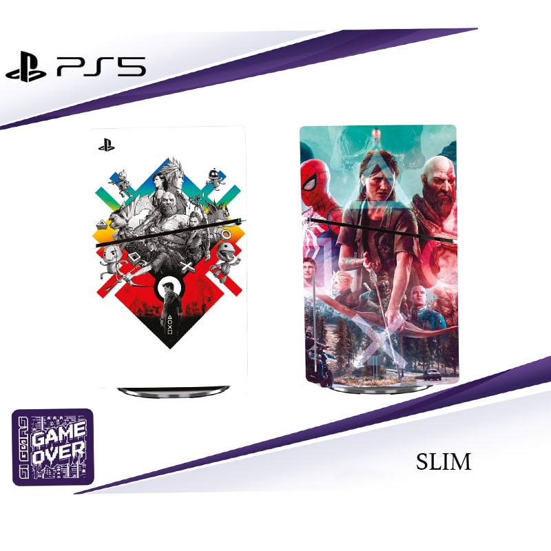 برچسب کنسول PS5 SLIM طرح Exclusive