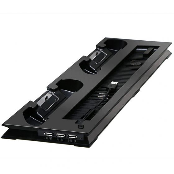 استند شارژ و فن پلی استیشن 4 اسلیم مدل YH-15 - Image 4