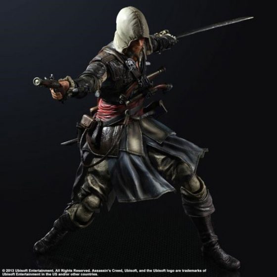 اکشن فیگور اساسین بلک Kai Edward Kenway Assassin's Creed Action Figure - تصویر 4