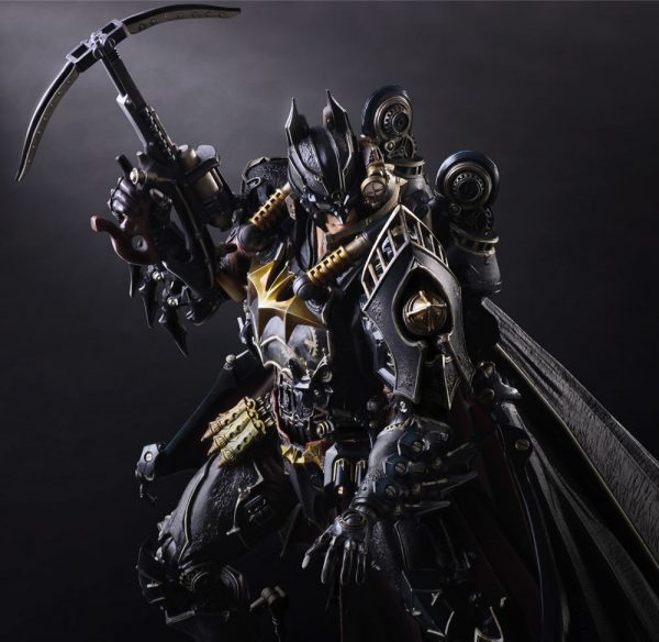 اکشن فیگور بتمن تایملس Play Arts Action Figure DC Variant Batman Timeless Steam Punk - Image 4