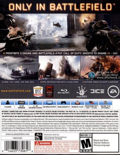 خرید بازی PS4 BattleField 4